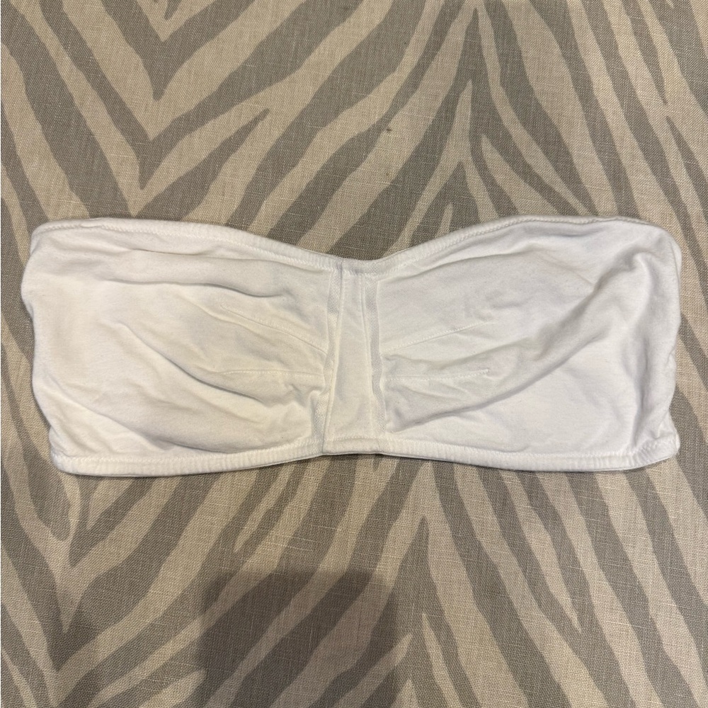 On Gossamer White Bandeau strapless Bra